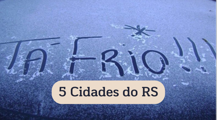 5 Cidades mais frias do RS